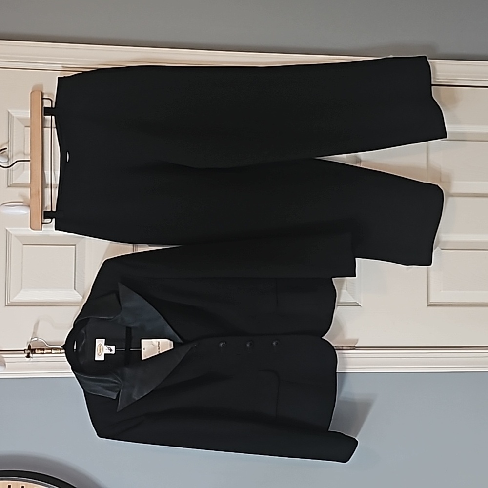 2PC Talbots Suit Set Blazer & Pants Jacket Elegant Wear Career Office Wear - Picture 14 of 16